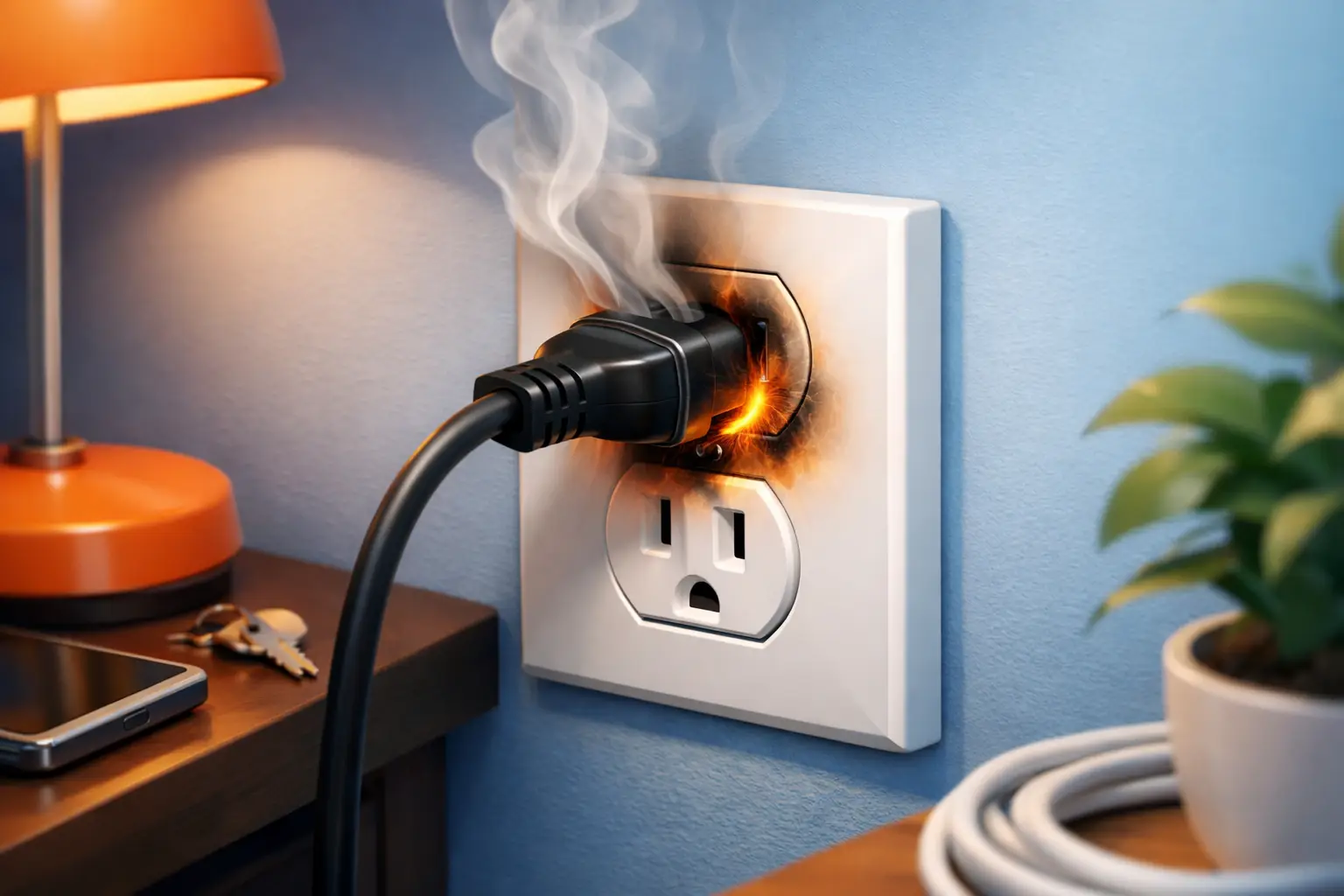 What Causes Burning Outlet Smell?
