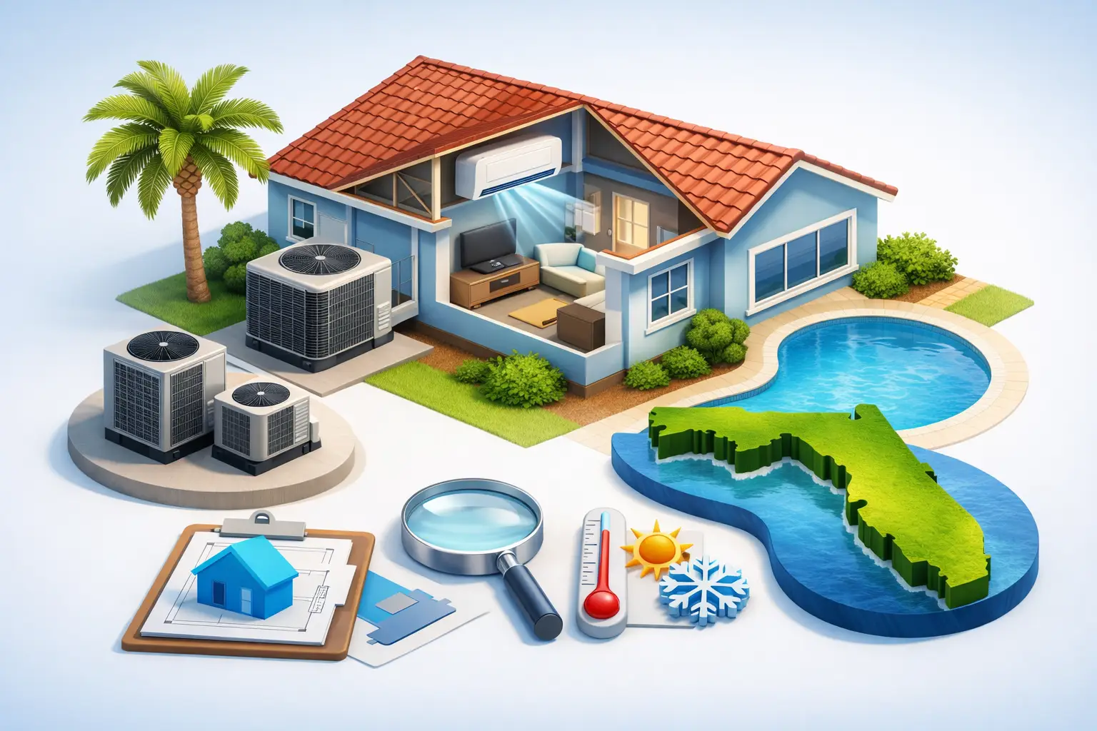How to Choose AC Size for a Florida Home