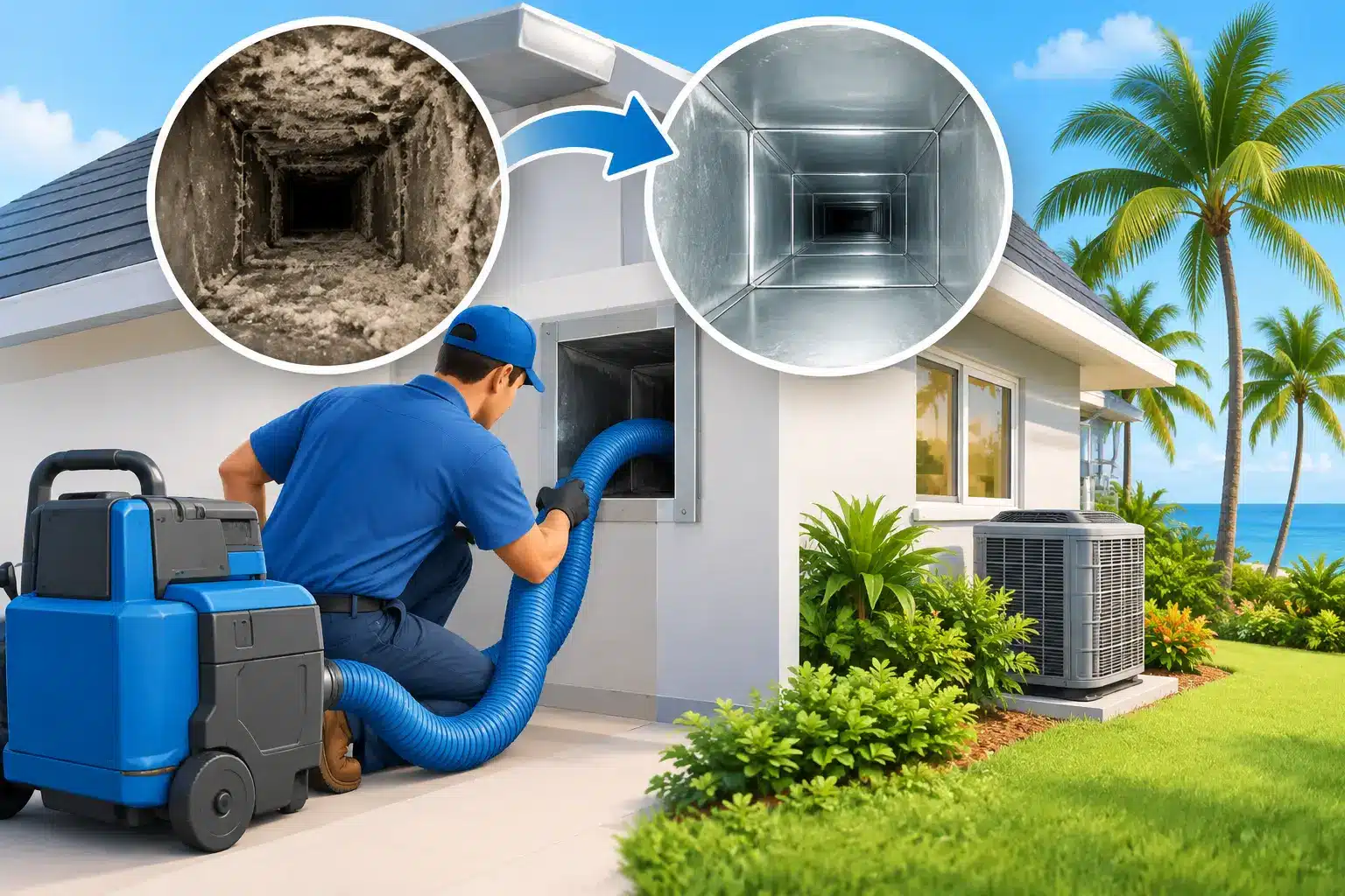 Duct Cleaning: When Your Florida Home Needs It