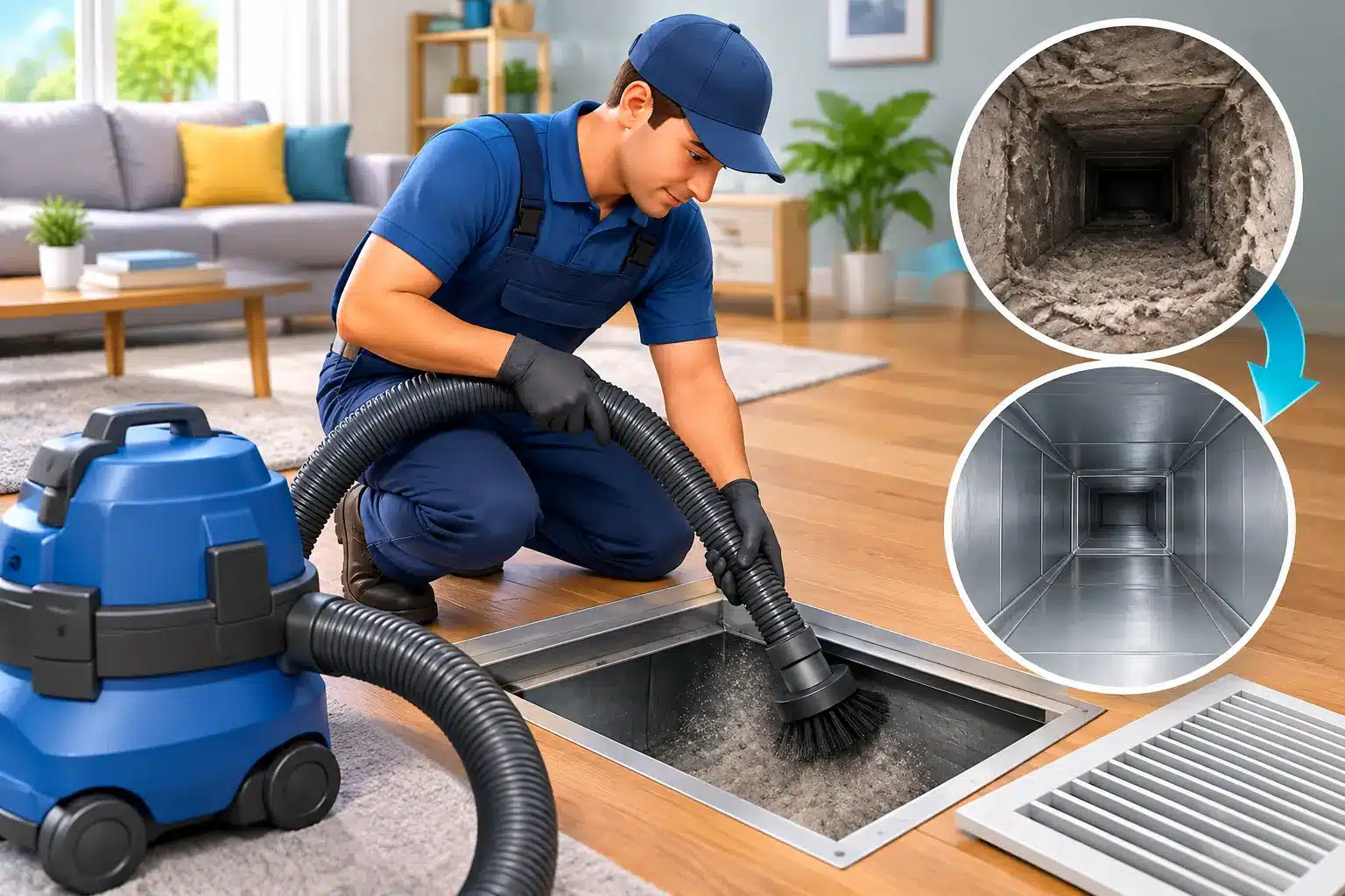 How to Reduce Dust With Duct Cleaning at Home