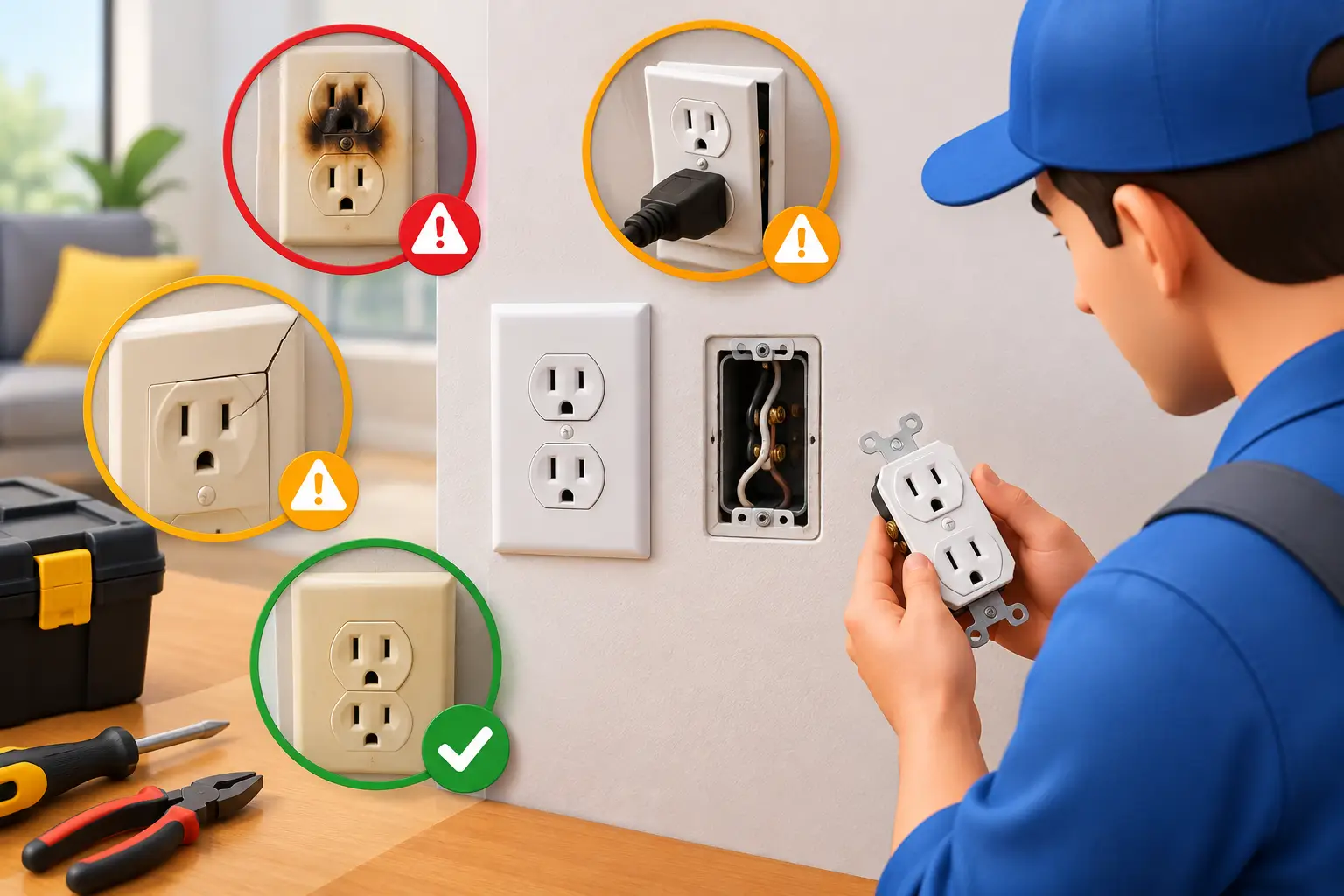 When Should Outlets Be Replaced? Warning Signs